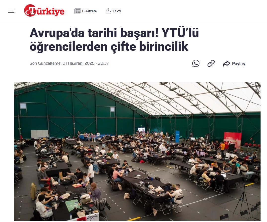 Türkiye Gazetesi Haberi